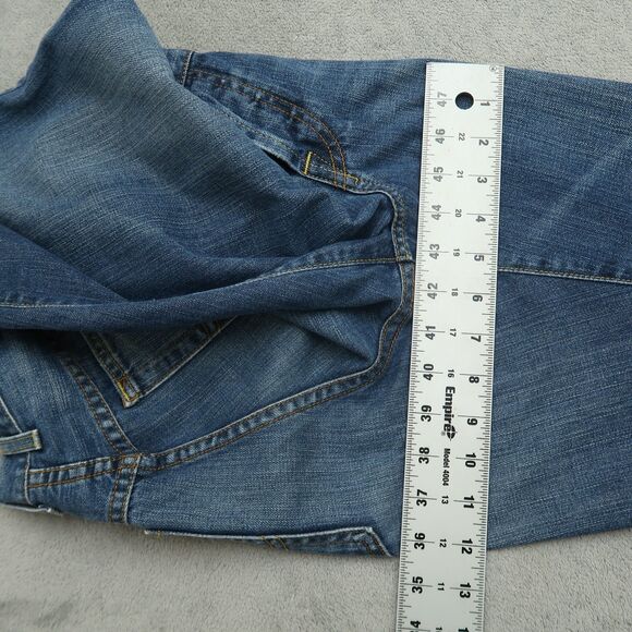 Lucky Brand Jeans Women's 8/29 Mid-Rise Easy Rider Crop 23" Inseam Distressed - Picture 7 of 16